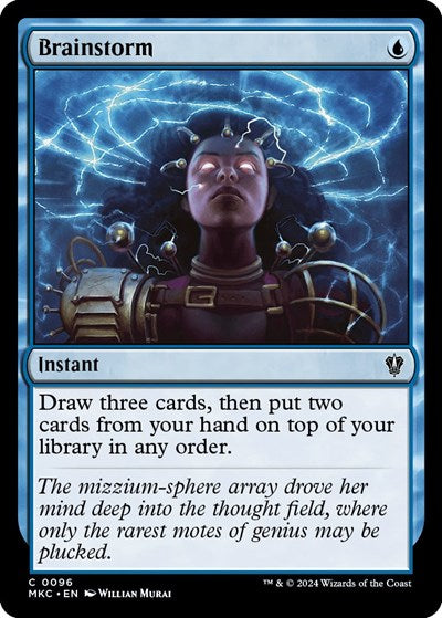 Brainstorm (Commander: Murders at Karlov Manor) Near Mint
