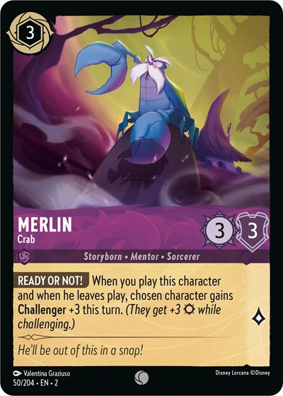 Merlin - Crab (Rise of the Floodborn) Near Mint