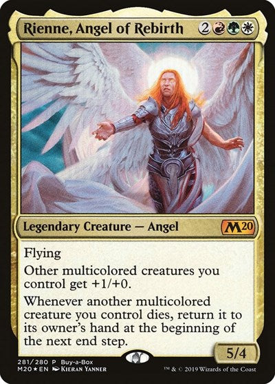 Rienne, Angel of Rebirth (Promos: Buy-A-Box) Medium Play Foil