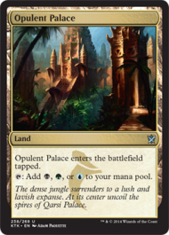 Opulent Palace (Khans of Tarkir) Light Play Foil