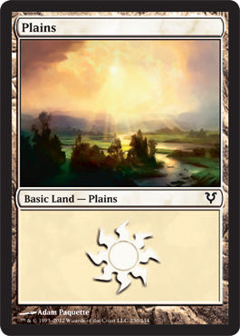 Plains (Avacyn Restored) Light Play