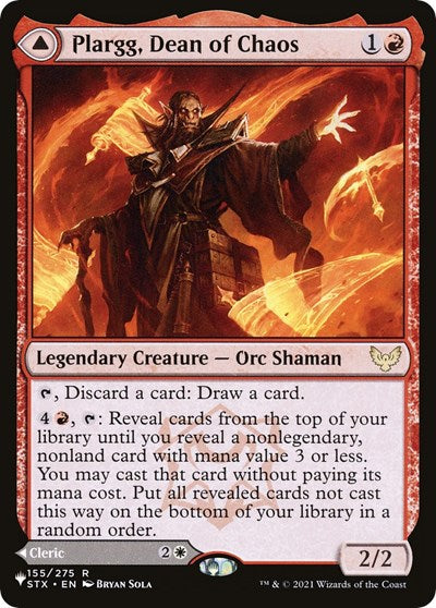Plargg, Dean of Chaos (Secret Lair Commander: From Cute to Brute) Near Mint