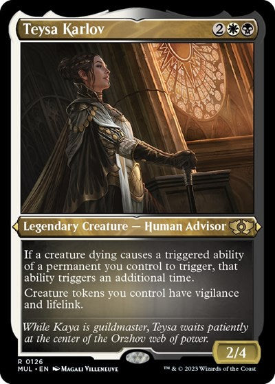 Teysa Karlov (Foil Etched) (March of the Machine: Multiverse Legends) Near Mint Foil