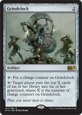 Grindclock (Magic 2015 Core Set) Damaged / Poor