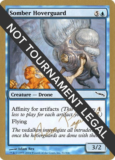 Somber Hoverguard - 2004 Aeo Paquette (MRD) (World Championship Decks) Medium Play
