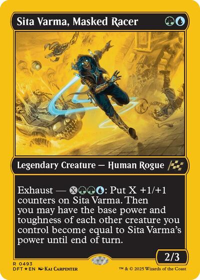 Sita Varma  Masked Racer  First Place Foil|0|0|0.00