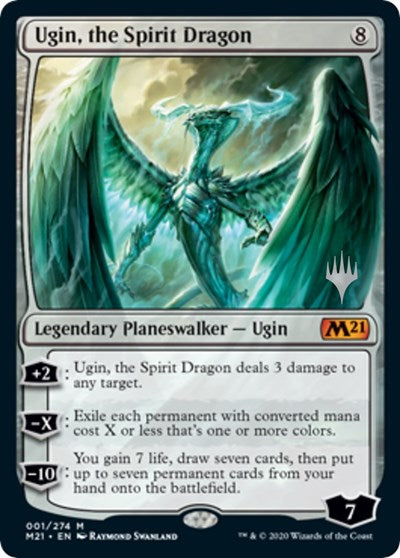 Ugin, the Spirit Dragon (Promo Pack: Core Set 2021) Near Mint