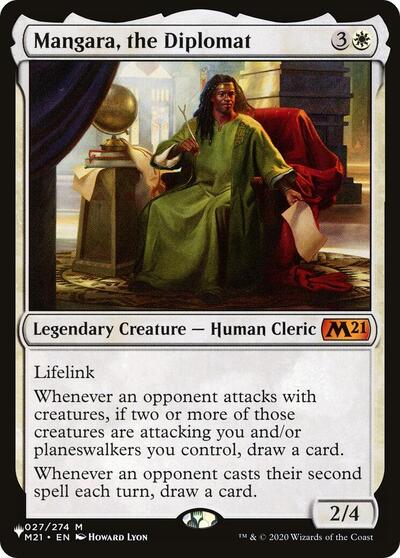 Mangara, the Diplomat (The List) Near Mint