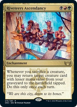 Riveteers Ascendancy (Streets of New Capenna) Near Mint Foil
