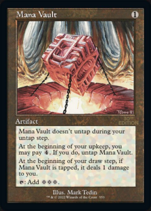 Mana Vault  Retro Frame|0|0|0.00