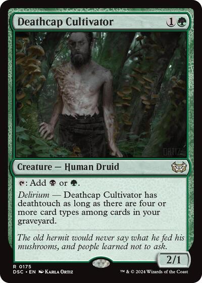Deathcap Cultivator (Commander: Duskmourn: House of Horror) Light Play