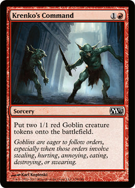 Krenko's Command (Magic 2013 Core Set) Light Play