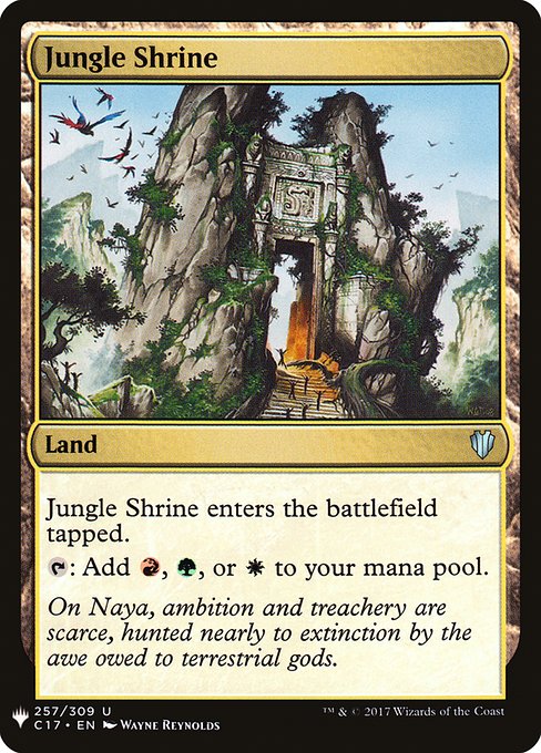 Jungle Shrine (Mystery Booster) Medium Play
