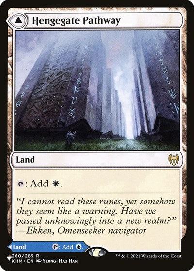 Hengegate Pathway (Secret Lair Commander: From Cute to Brute) Light Play