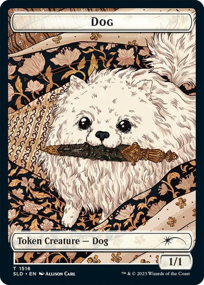 Dog / Cat Double-Sided Token (Secret Lair) Near Mint Foil