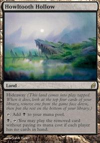 Howltooth Hollow (Lorwyn) Light Play Foil