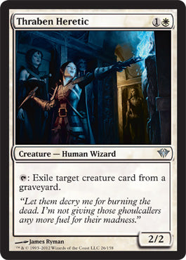 Thraben Heretic (Dark Ascension) Medium Play