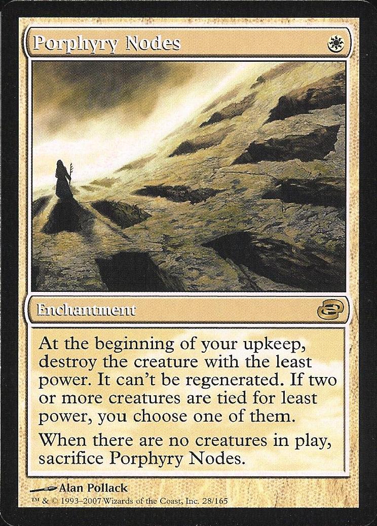 Porphyry Nodes (Planar Chaos) Medium Play Foil