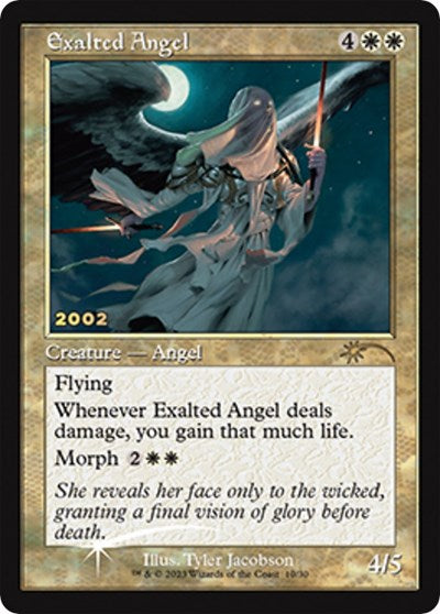 Exalted Angel (Promos: 30th Anniversary Promos) Light Play Foil