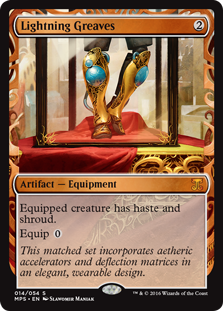 Lightning Greaves (Kaladesh Inventions) Light Play Foil