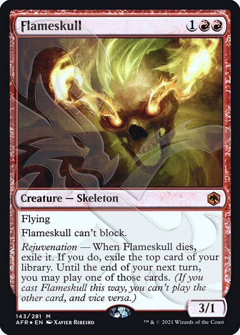 Flameskull (AFR Ampersand Promos) Near Mint Foil