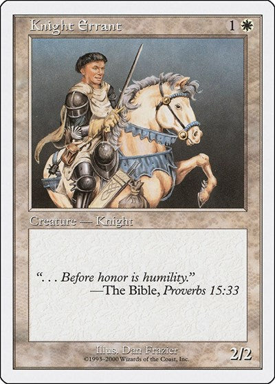 Knight Errant (Starter 2000) Light Play