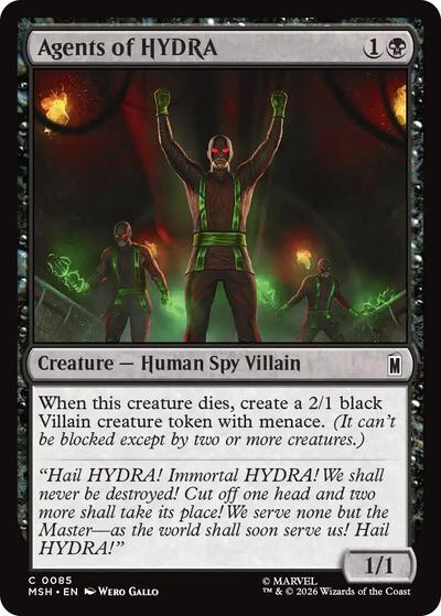 Agents of HYDRA (Marvel Super Heroes) Near Mint Foil