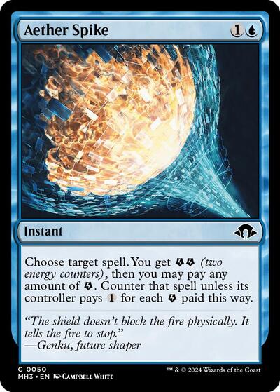 Aether Spike (Modern Horizons 3) Light Play