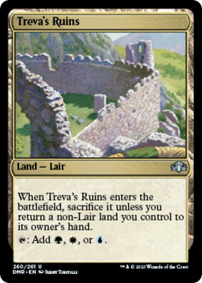 Treva's Ruins (Dominaria Remastered) Near Mint