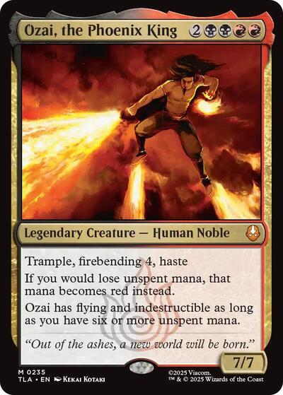 Ozai, the Phoenix King (Avatar: The Last Airbender) Light Play Foil