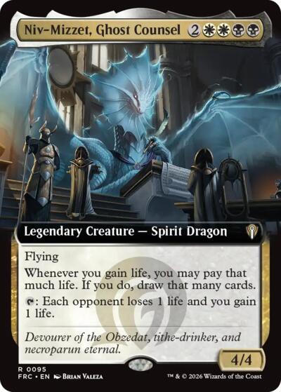 Niv Mizzet  Ghost Counsel  Extended Art|1|0|0.00
