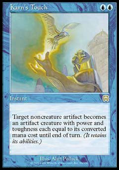Karn's Touch (Mercadian Masques) Light Play Foil