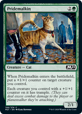 Pridemalkin (Magic 2021 Core Set) Near Mint Foil