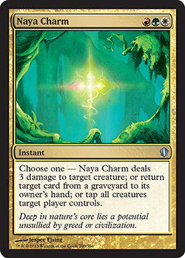 Naya Charm (Commander 2013 Edition) Light Play