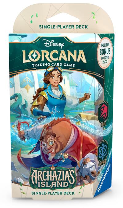 Lorcana: Archazia's Island Starter Deck (Ruby and Sapphire)