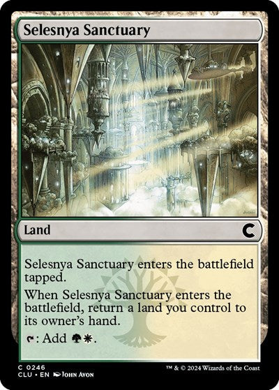 Selesnya Sanctuary (Ravnica: Clue Edition) Medium Play