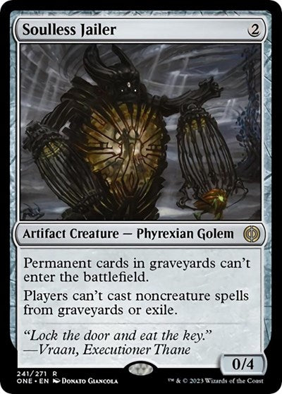 Soulless Jailer (Phyrexia: All Will Be One) Near Mint Foil