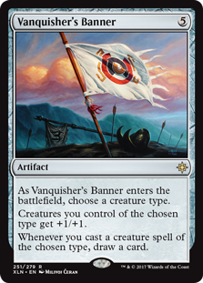 Vanquisher's Banner (Ixalan) Damaged / Poor