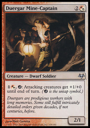Duergar Mine-Captain (Eventide) Light Play