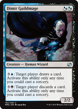 Dimir Guildmage (Modern Masters 2015) Light Play Foil