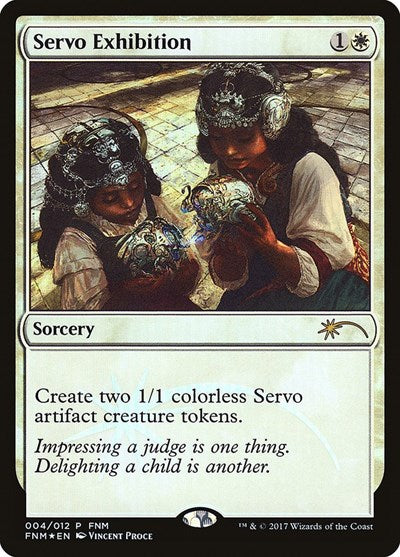Servo Exhibition (Promos: FNM) Light Play Foil