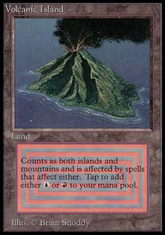 Volcanic Island (Beta) Near Mint