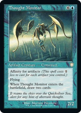 Thought Monitor (Commander: The Brothers' War) Light Play