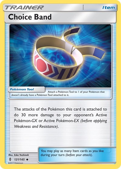 Choice Band (SM - Guardians Rising) Near Mint Reverse Holofoil