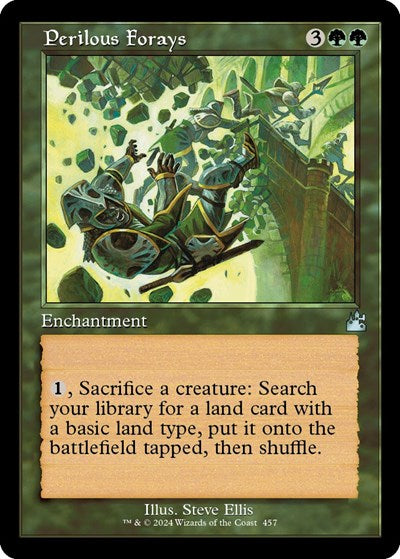 Perilous Forays (Ravnica Remastered) Light Play Foil