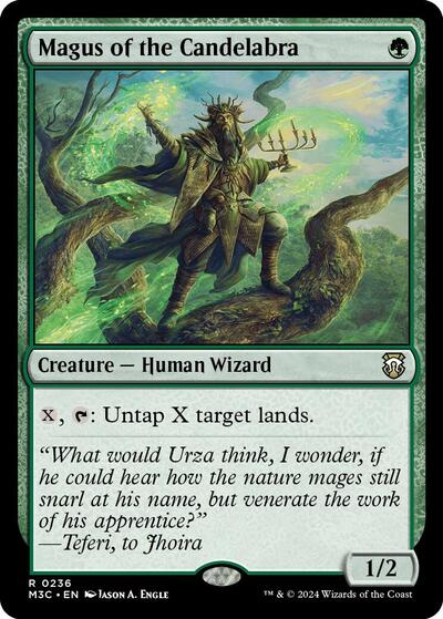 Magus of the Candelabra (Commander: Modern Horizons 3) Light Play