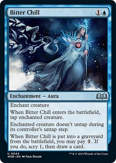 Bitter Chill (Wilds of Eldraine) Light Play Foil