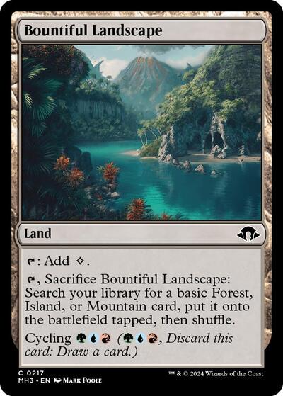 Bountiful Landscape (Modern Horizons 3) Near Mint
