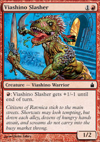 Viashino Slasher (Ravnica) Light Play