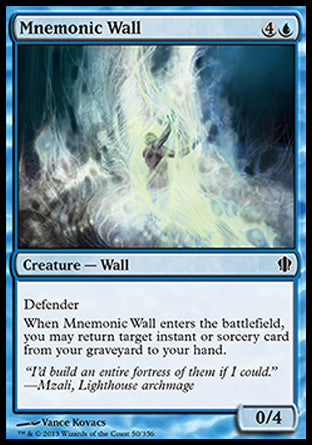 Mnemonic Wall (Commander 2013 Edition) Light Play